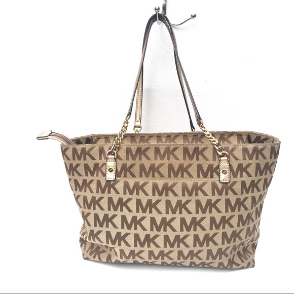 mk logo bag